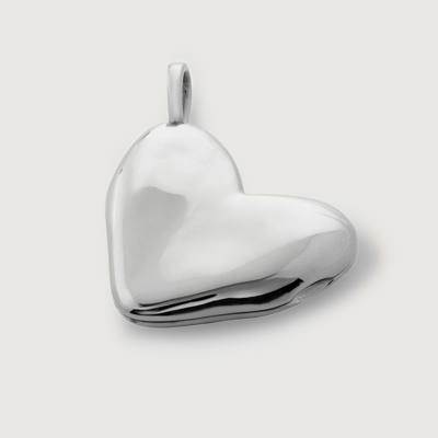 Monica Vinader Sterling Silver Heart Locket