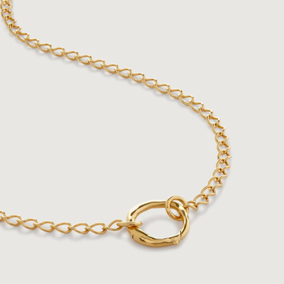 Monica Vinader Gold Capture Chain Necklace 48cm/19'