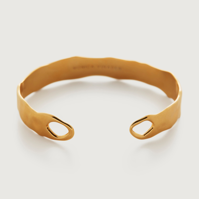 Monica Vinader Gold Siren Muse Thin Cuff