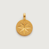 MONICA VINADER GOLD GUIDING STAR PENDANT CHARM