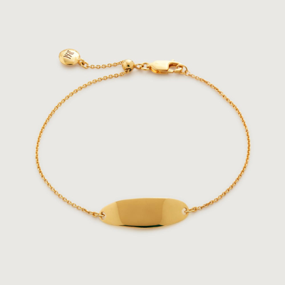 Monica Vinader Gold Nura Tiny Fine Chain Bracelet