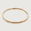 Monica Vinader Gold Siren Muse Bangle