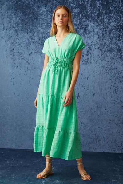 Marie Oliver Indy Dress In Matcha