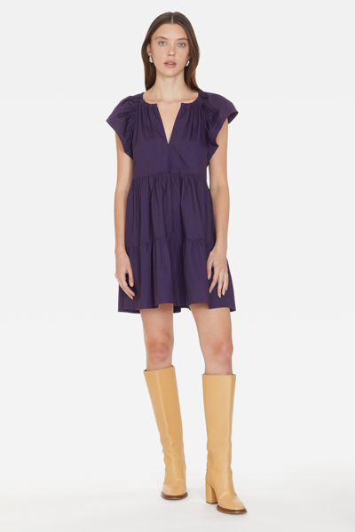 Marie Oliver Kara Dress In Purple