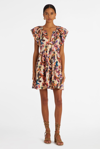 Marie Oliver Kara Dress In Petaline