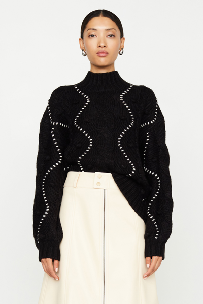 Marie Oliver Hope Sweater In Noir