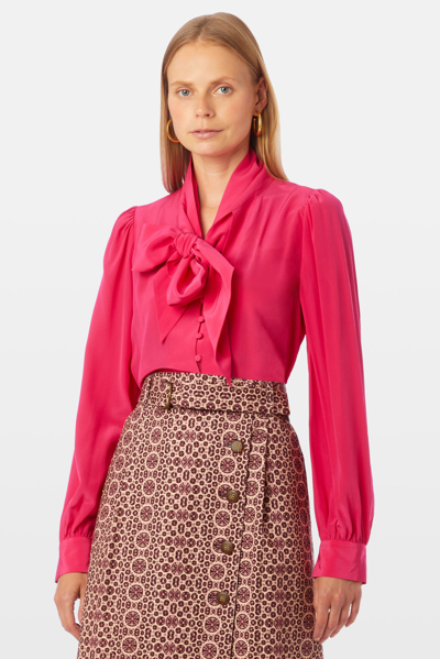 Marie Oliver Felix Blouse In Rouge