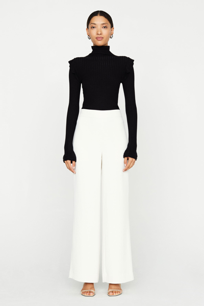 Marie Oliver Mia Straight Pant In Bone