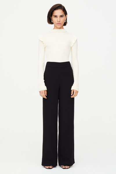 Marie Oliver Mia Straight Pant In Black