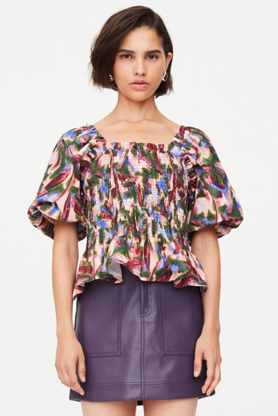 Marie Oliver Daisy Top In Stargazer Lily