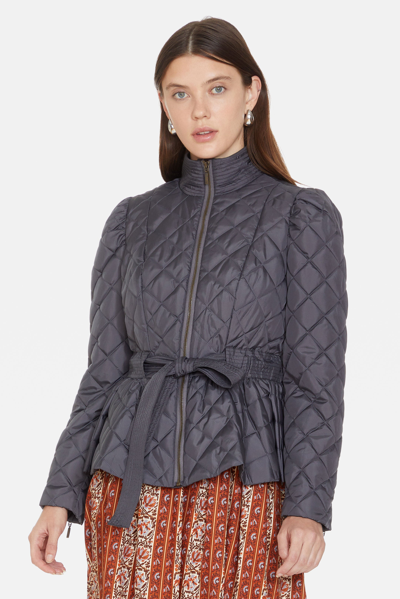 Marie Oliver Raven Jacket In Charcoal