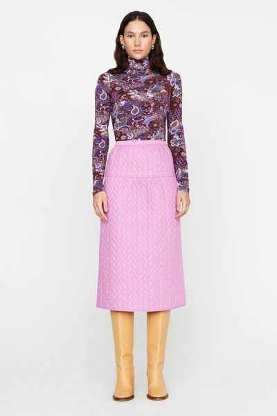 Marie Oliver Hunter Skirt In Violet