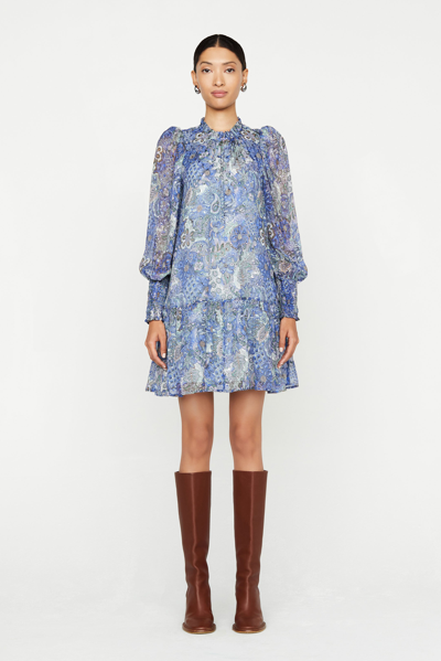Marie Oliver Irena Mini Dress In Breeze In Multi