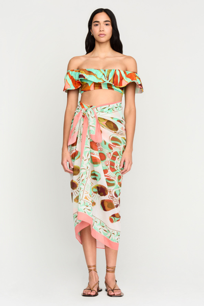 Marie Oliver Selena Sarong In Coral Reef