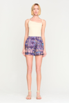 Marie Oliver Monte Short In Violet Tile