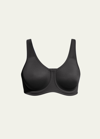 Wacoal Underwire Sports Bra In Black