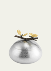 Michael Aram Butterfly Ginkgo Keepsake Box In Gold