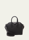 Givenchy Antigona Mini Leather Tote In Black