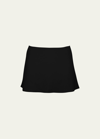 Karla Colletto Flared Swim Skirt In Black