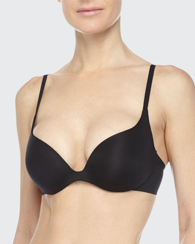 Wacoal Intuition Push-up Plunge Bra In Black