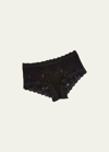 Hanky Panky Signature Lace Boy Shorts In Black