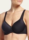 Wacoal Basic Beauty Full-figure Contour Spacer Bra In Black