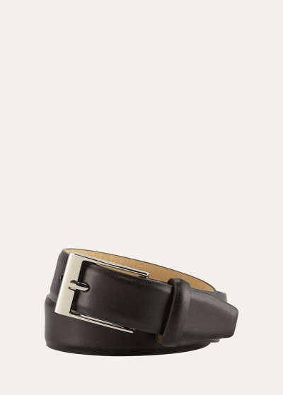 Appaman Boys' Faux-leather Dress Belt, Black, S-l