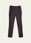 Appaman Slim Suit Pants, Charcoal In Gray