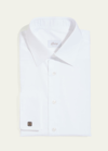 Brioni Wardrobe Essential French-cuff Dress Shirt In White