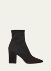Loeffler Randall Isla Suede Chunky-heel Boots