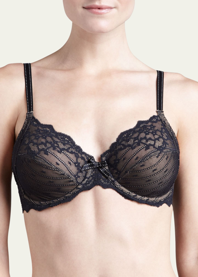 Chantelle Rive Gauche Underwire Bra In Black