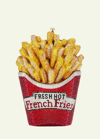 Judith Leiber Fresh Hot French Fries Crystal Minaudiere Clutch Bag In Red