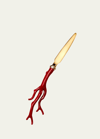 L'objet Coral Letter Opener In Red