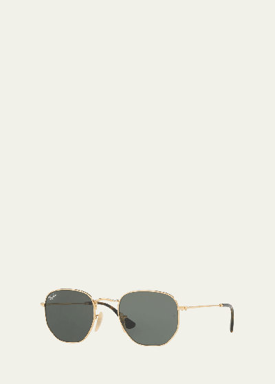 Ray Ban Square Metal Keyhole Sunglasses