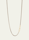Armenta Old World Chain Necklace With Champagne Diamonds In Metallic