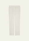 Lafayette 148 Barrow Finessecrepe Pants In White