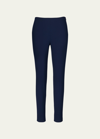 Polo Ralph Lauren Alandra Straight-leg Wool Pants In Blue