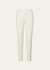 RALPH LAUREN ANNIE STRAIGHT-LEG STRETCH-WOOL PANTS