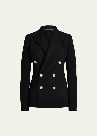 Polo Ralph Lauren Camden Double-breasted Stretch-wool Jacket