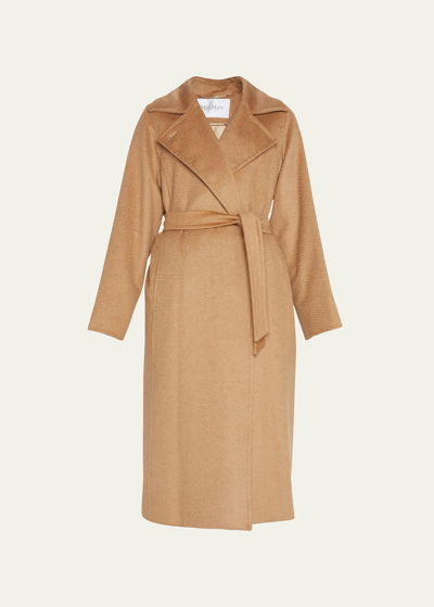 Max Mara Manuela Belted Camel Hair Coat, Camel