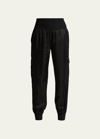 Cinq À Sept Tous Les Jour Giles Cupro Joggers