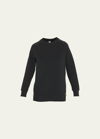 Varley Manning Raglan Pullover Sweatshirt In Black