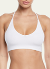 Skin Supernatural Ora Racerback Bralette In White