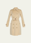 Burberry Chelsea Heritage Slim-fit Trench Coat In Neutral