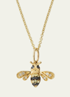 Sydney Evan Little Loves Girls' 14k Gold Small Bee Charm Necklace