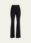 Veronica Beard Hibiscus Tailored Trousers In Black