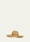 Melissa Odabash Jemima Wide-brim Floppy Beach Hat In Brown