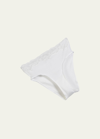 Hanro Lace Delight High-cut Seamless Briefs In White
