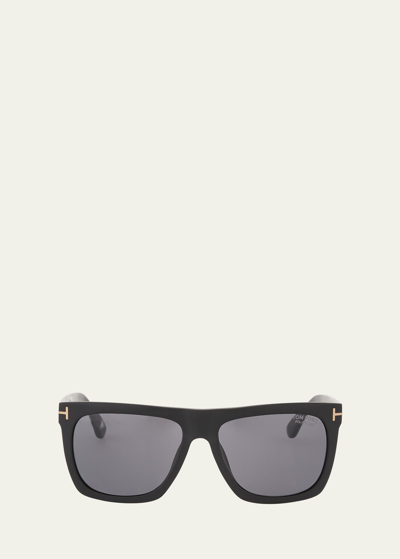 Tom Ford Men's Morgan Acetate Square Sunglasses