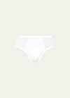 Hanro Cotton Pure No-fly Brief In White